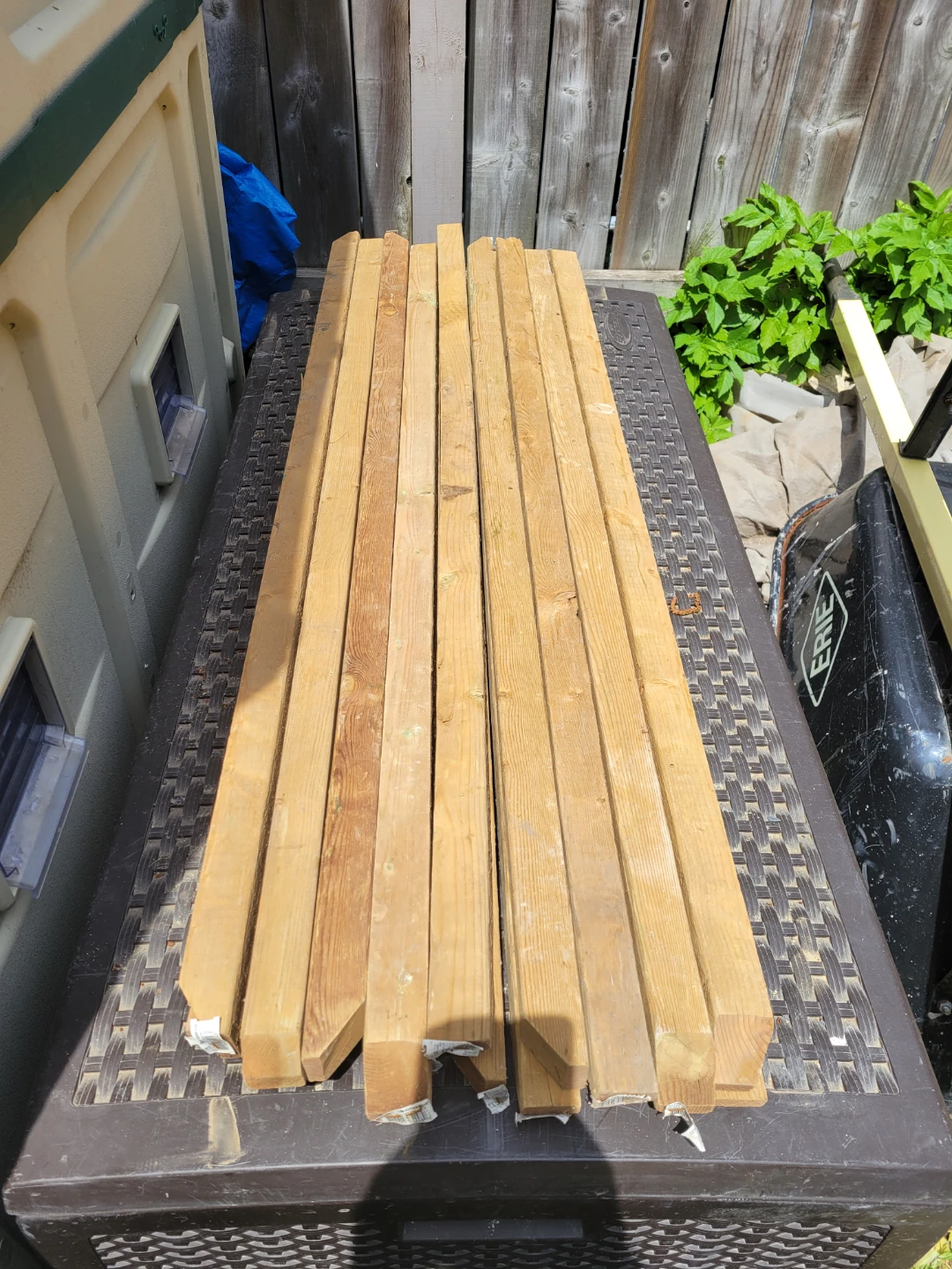 18 Spindles 2x2x48in