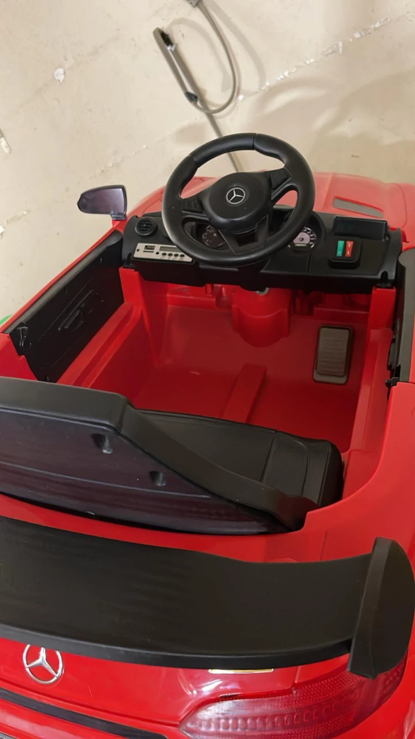 Red Mercedes-Benz AMG Ride-On Car for Kids - photo 3