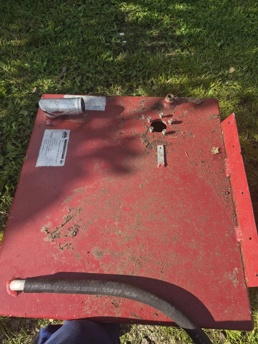 Boat big gas tank