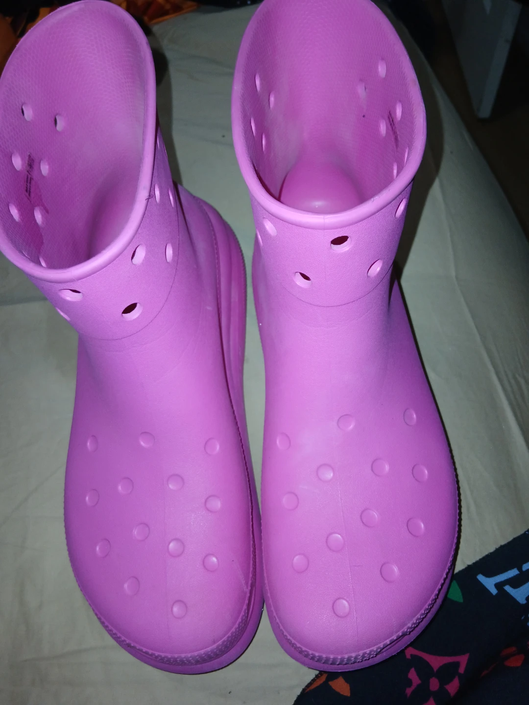 Pink Crocs Rain Boots - photo 2