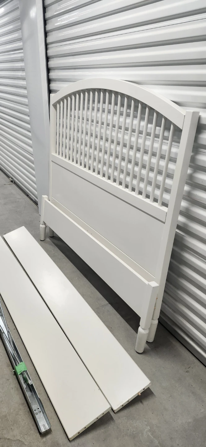 Ikea queen size bed frame with slats