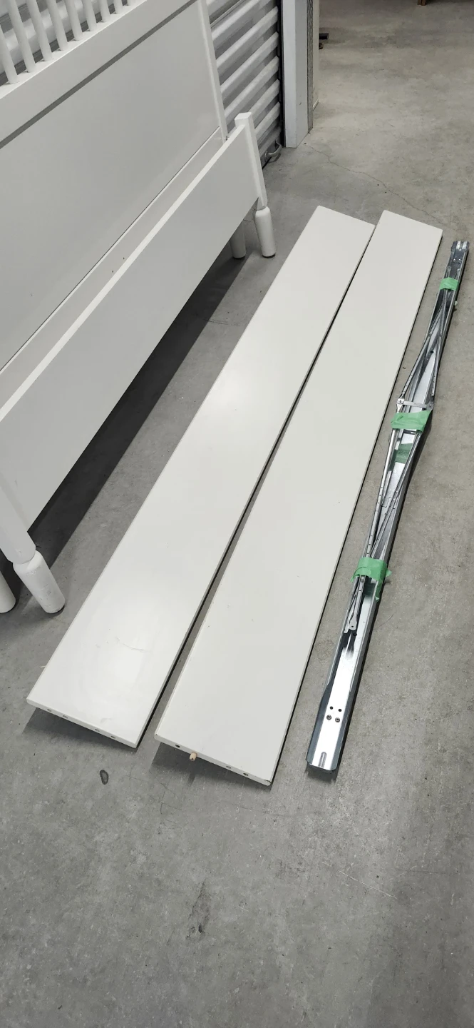 Ikea queen size bed frame with slats - photo 4