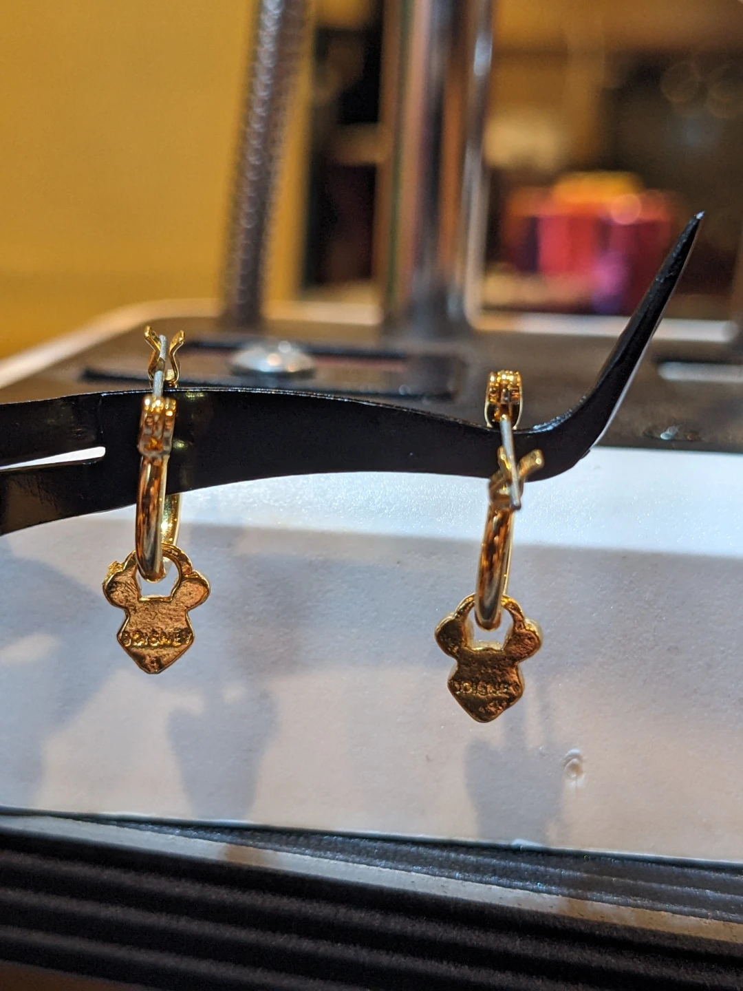 Authentic Disney February Swarovski Birthstone Earrings - photo 4