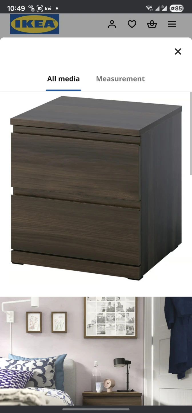 IKEA MALM Chest of 2 drawers for sale!! - photo 3
