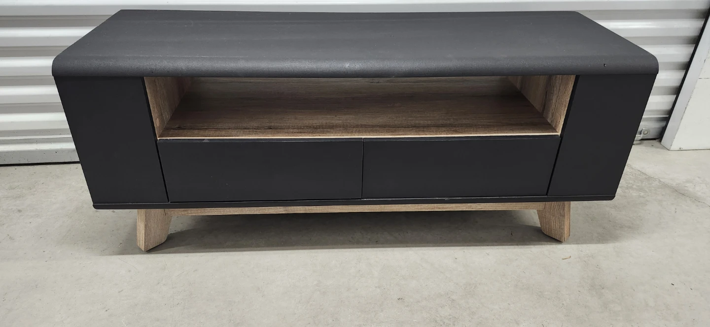 Structube tv stand with drawers