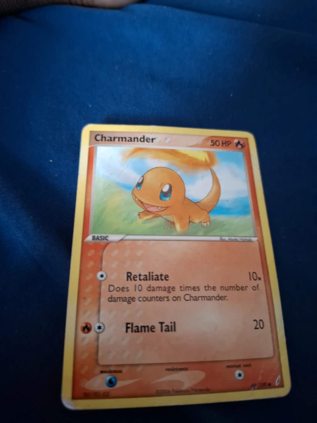 Pokemon Charmander Trading Card