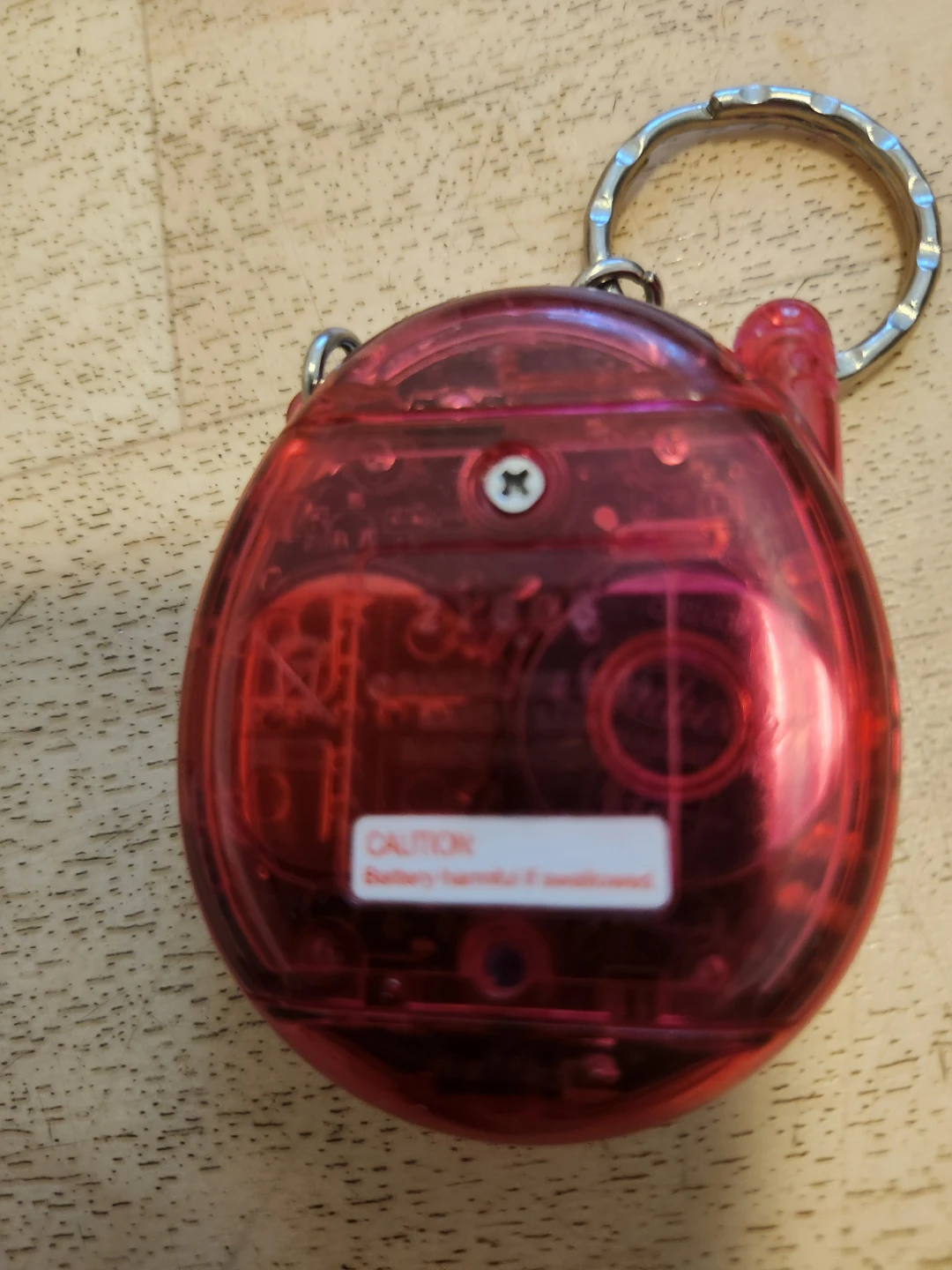 Tamagotchi Electronic Virtual Pet Keychain - Red - photo 2