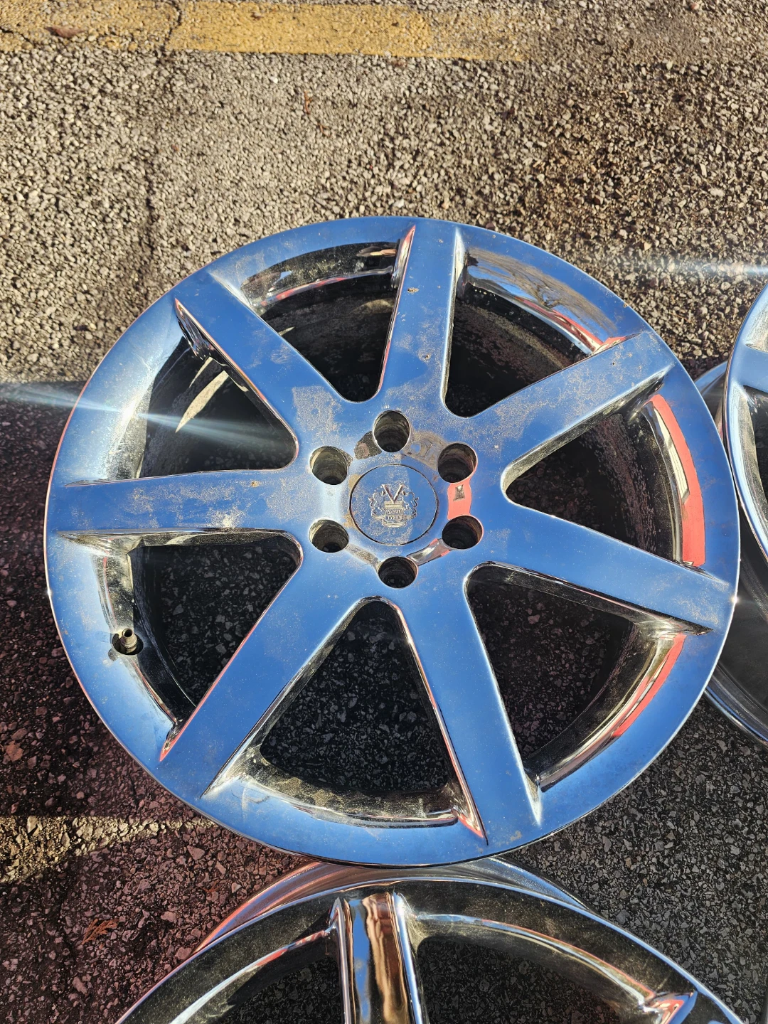 5 New 18 inch Vogue rims wheels 6x120 6x4.75 6 lugs - photo 2