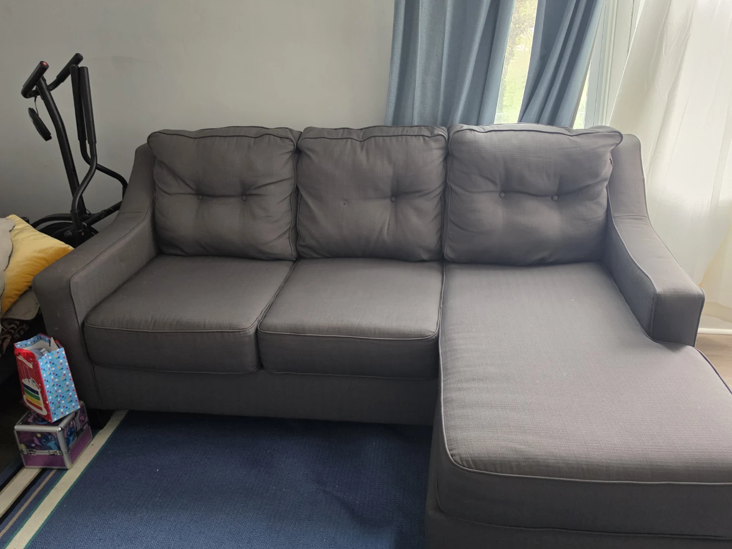 Gray Sectional Sofa