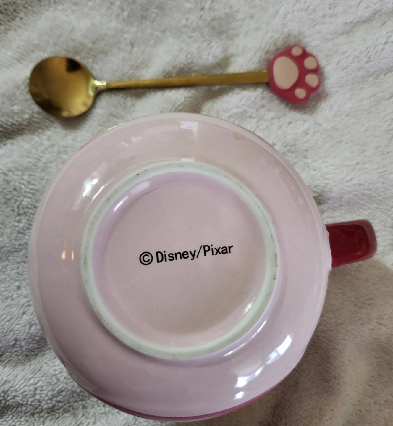 Disney Pixar Lotso Strawberry Bear Mug with Spoon - photo 3