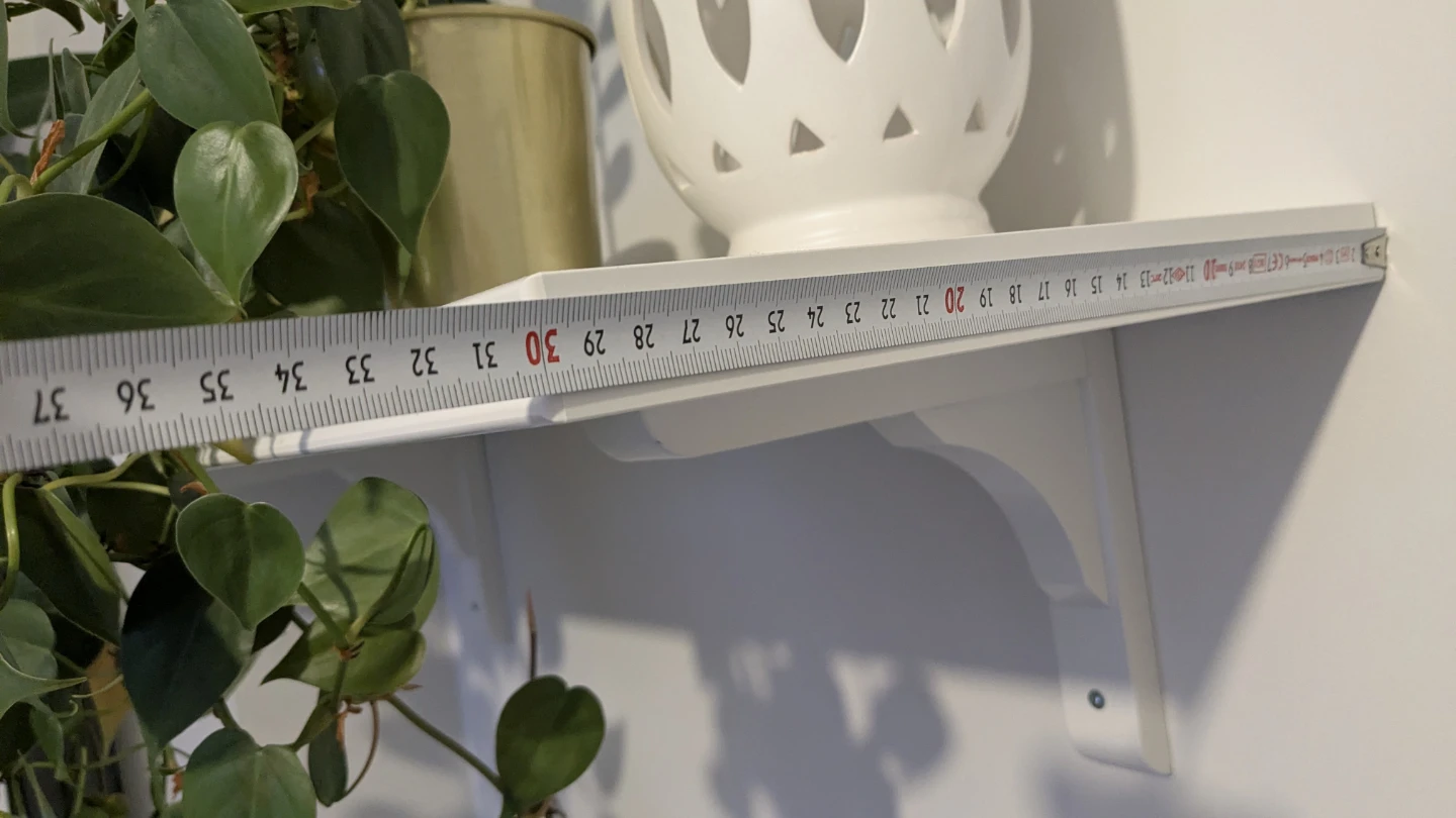 White Floating Ika Shelf - photo 5
