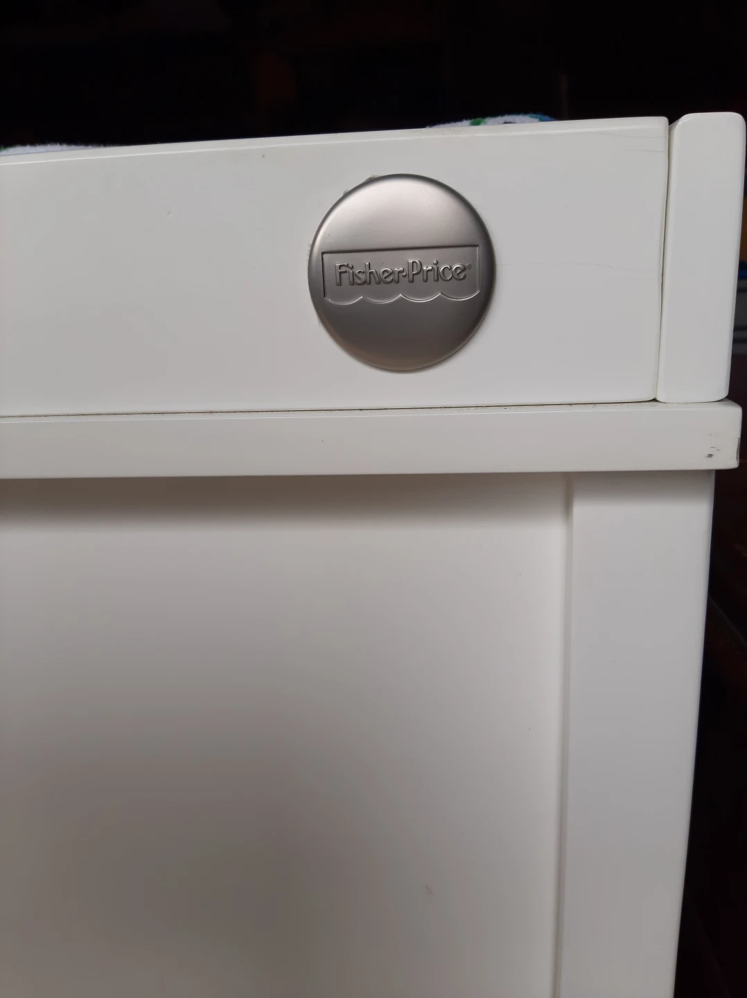 Fisher-Price White Changing Table with Owl Print Pad - photo 2