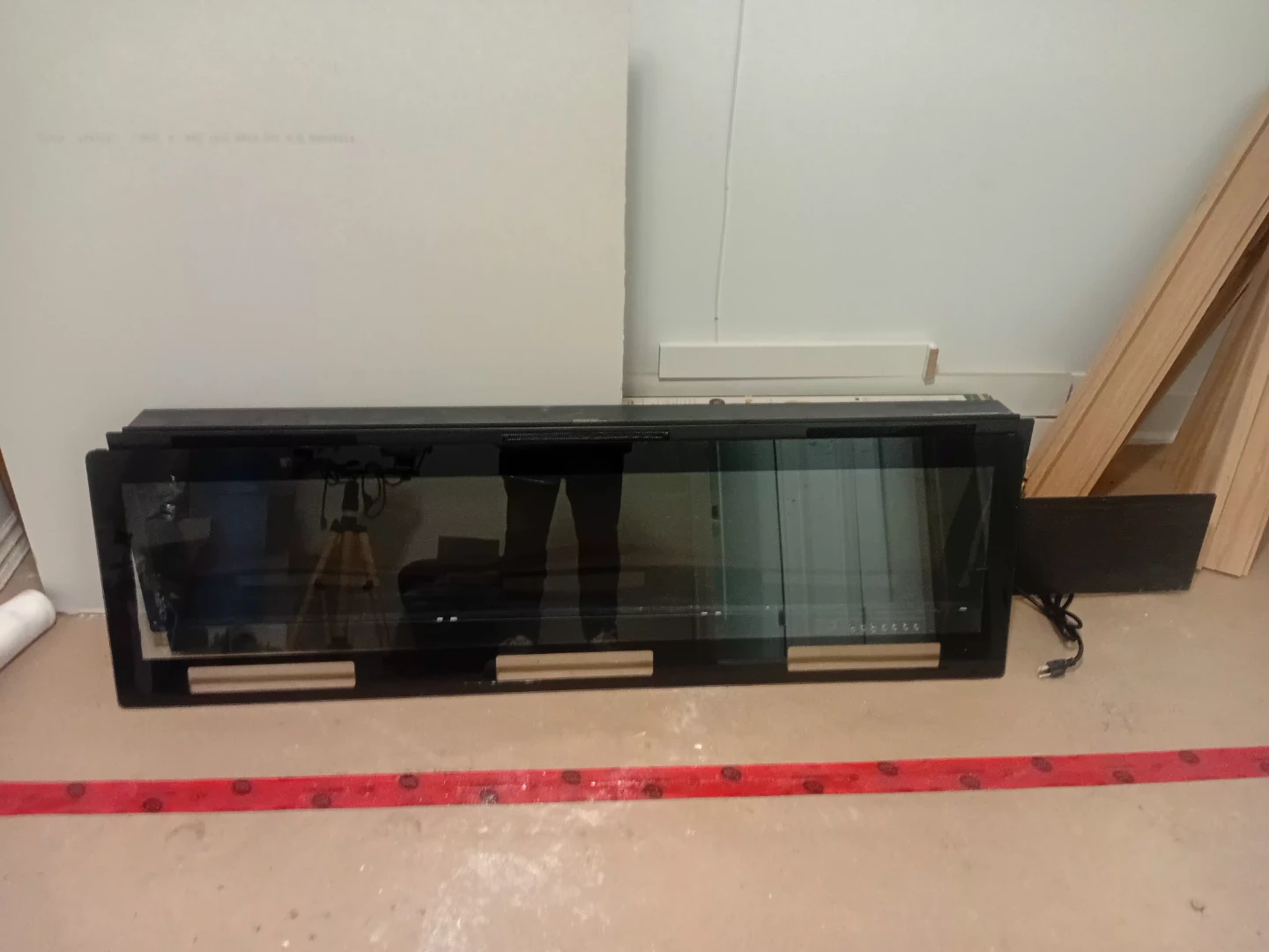 Electric Fireplace Insert with Glass Front - photo 4