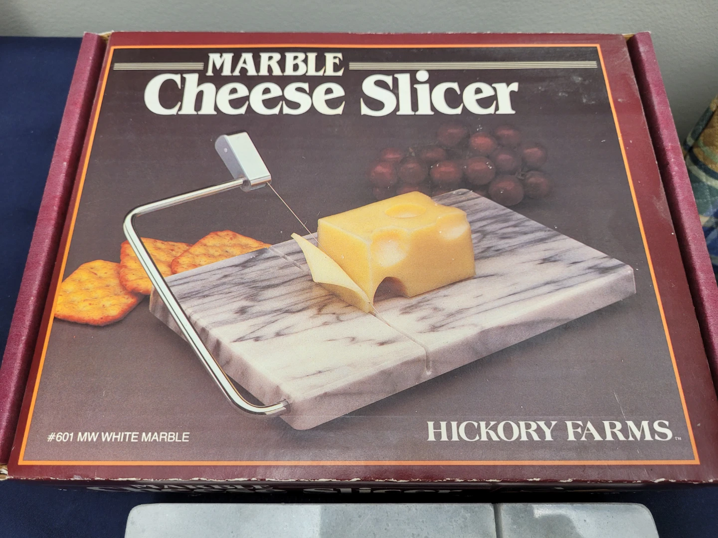 2 Hickory Farms Marble Cheese Slicer