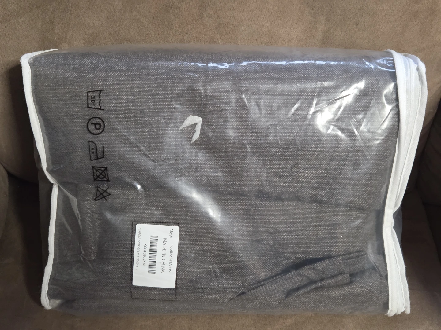 Sleep Better! New Dark Grey Total Blackout Curtains – 52" x 96" - photo 2