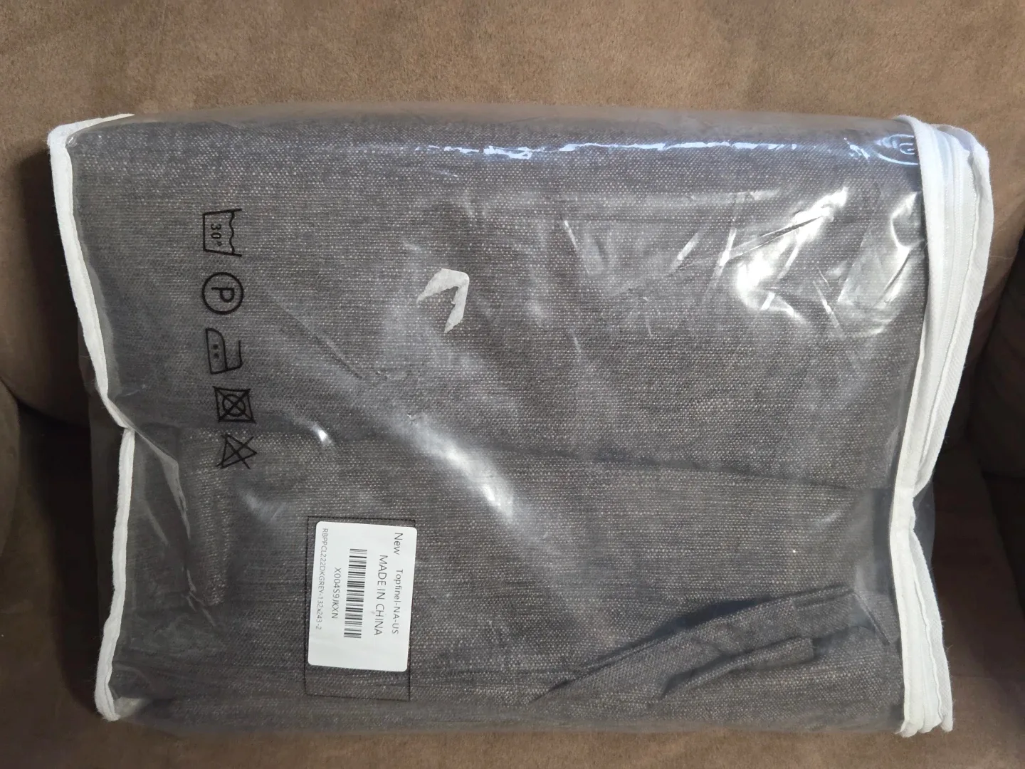 Sleep Better! New Dark Grey Total Blackout Curtains – 52" x 96" - photo 2
