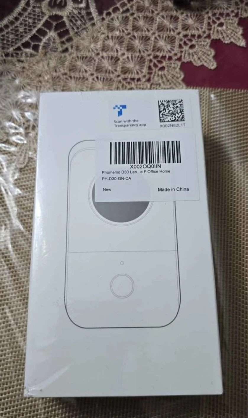 Phomemo D30 Label Printer