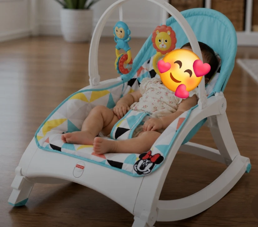 Fisher-Price Baby Bouncer Seat with Toys - photo 4