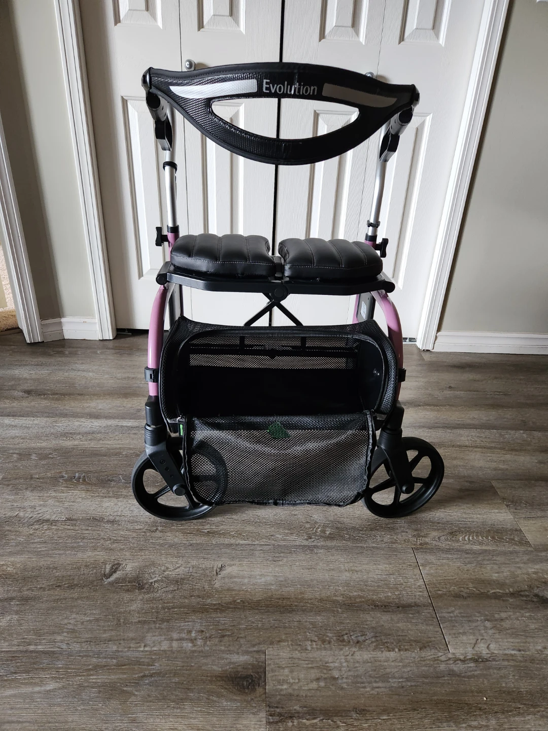 Evolution Walker with Seat and Basket - Pink - photo 4