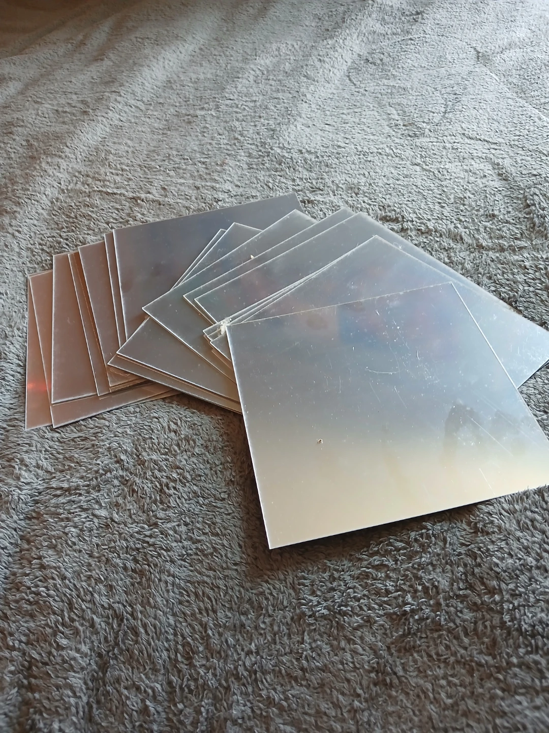 Square Mirror Tiles - Pack of 17