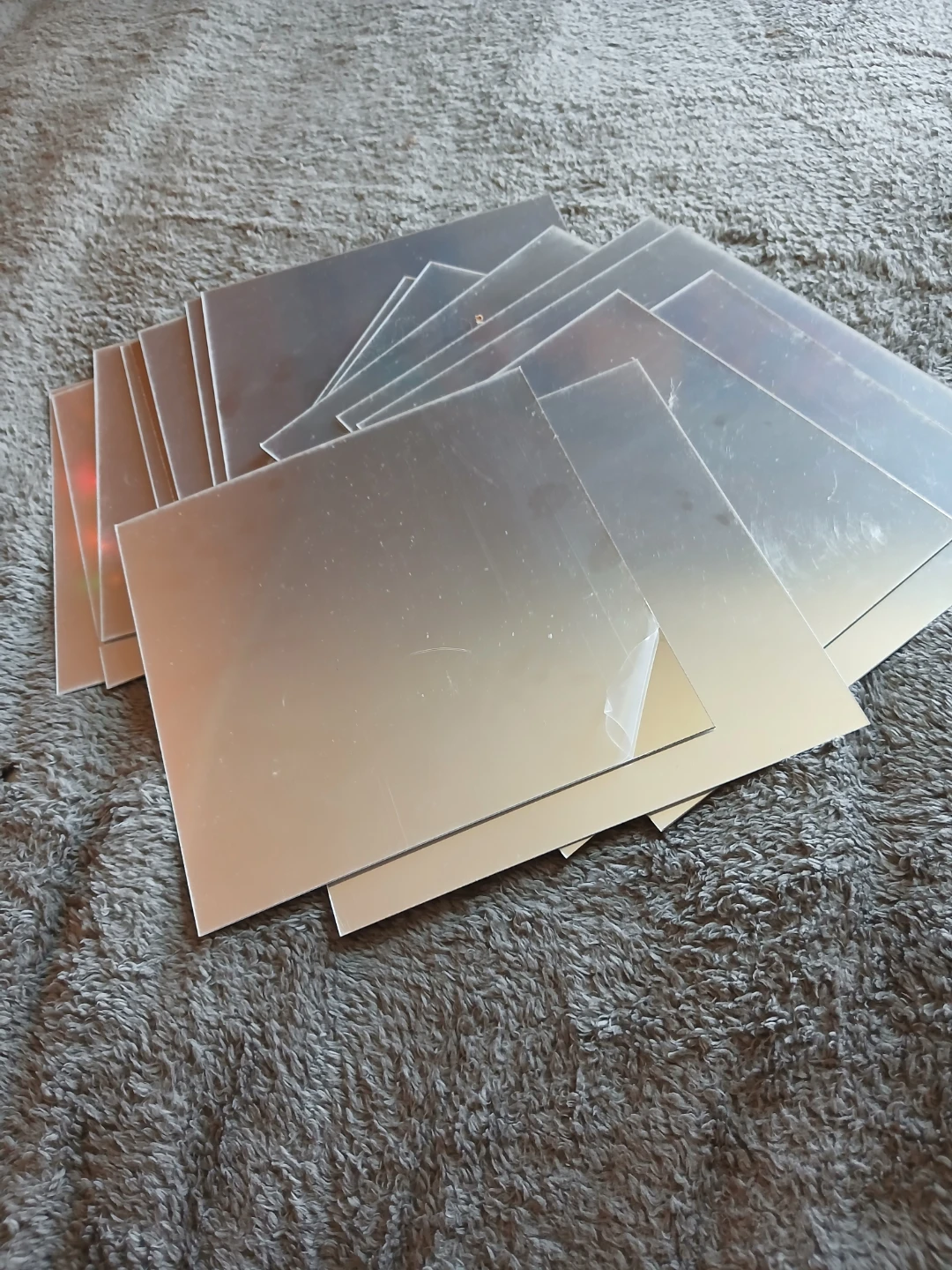 Square Mirror Tiles - Pack of 17 - photo 3