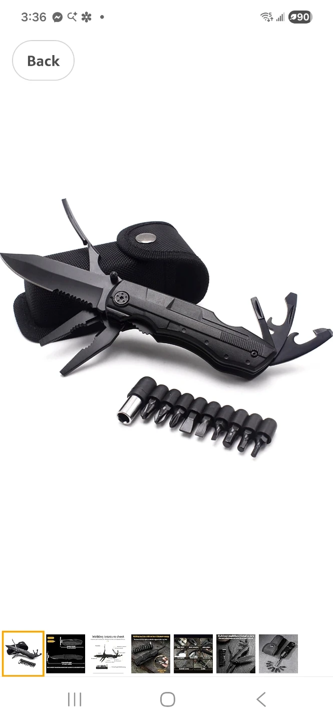 Outdoor Multifunctional Pliers Tool Kit