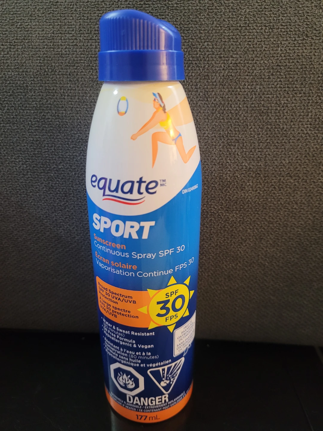 Equate Sport Continuous Spray Sunscreen SPF 30