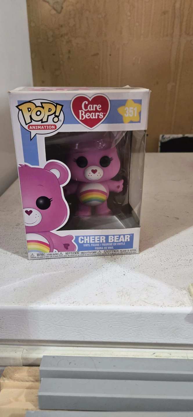 Funko Pop! Animation Care Bears Cheer Bear Vinyl Figure #351