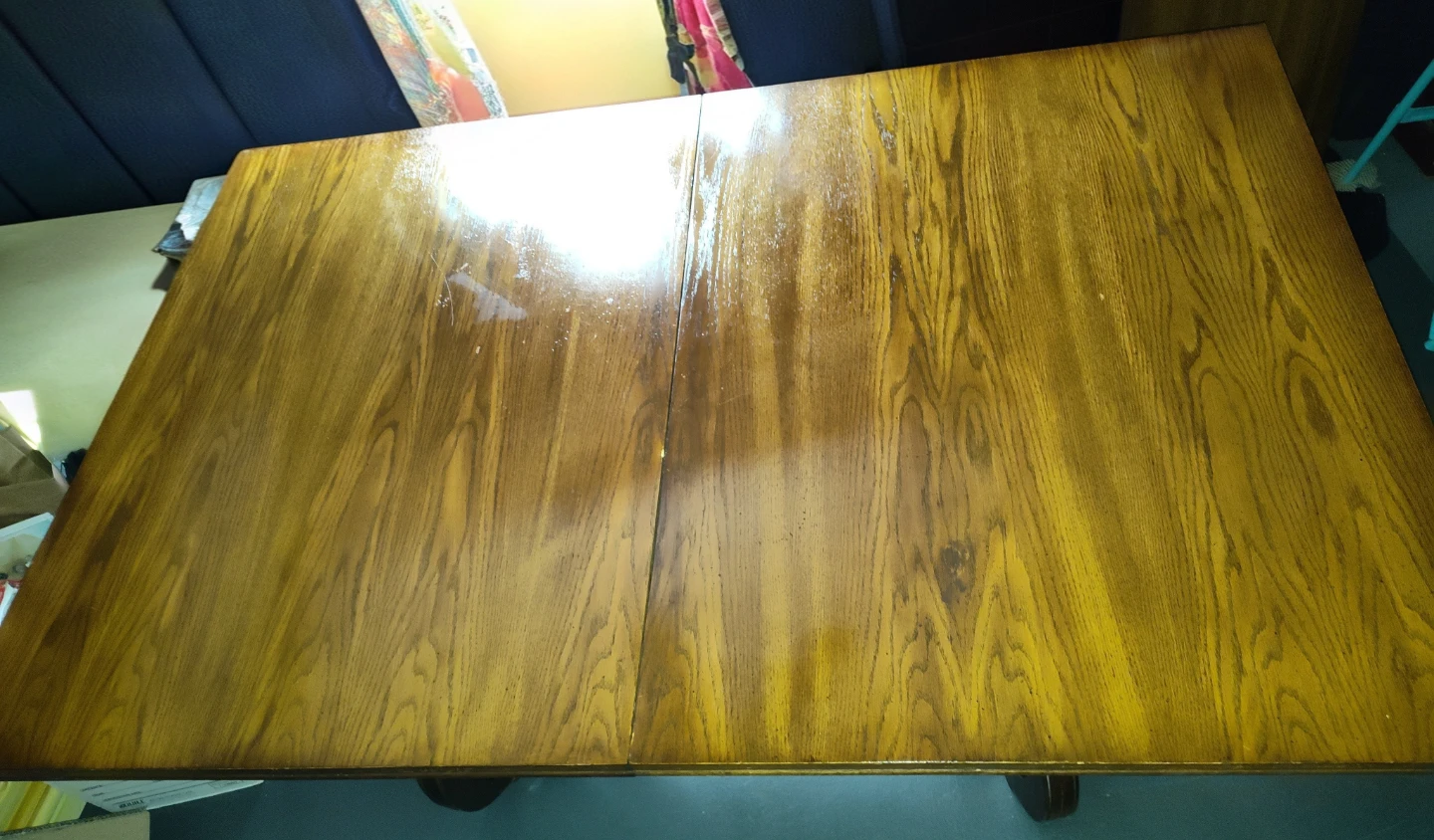 Vintage solid Oak dining table - photo 3