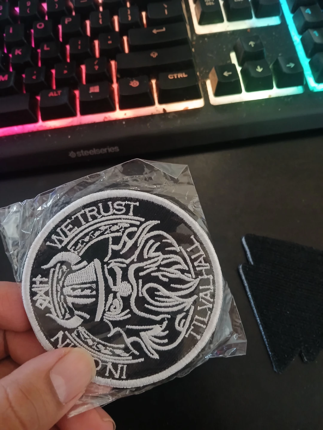 Viking Odin We Trust Patch & Valknut Patch - photo 2