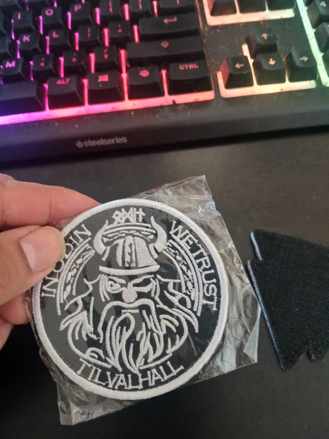Viking Odin We Trust Patch & Valknut Patch - photo 3