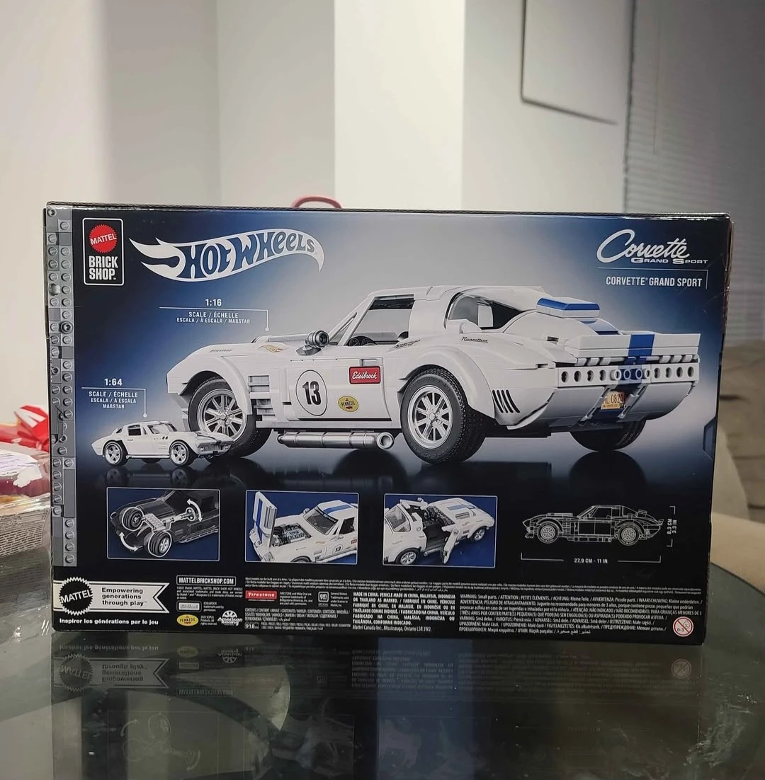 Hot Wheels Corvette Grand Sport Building Set - photo 2