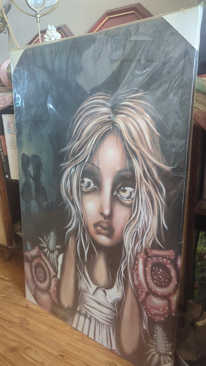 Angelina Wrona Canvas Print - 'The Lost Girl'