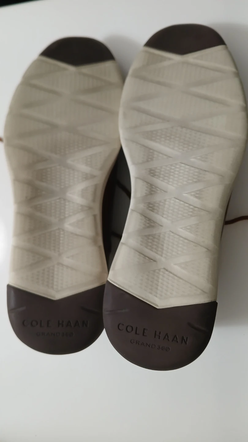 Cole Haan Grand 360 Men's Brown Leather Lace-Up Shoes - photo 2