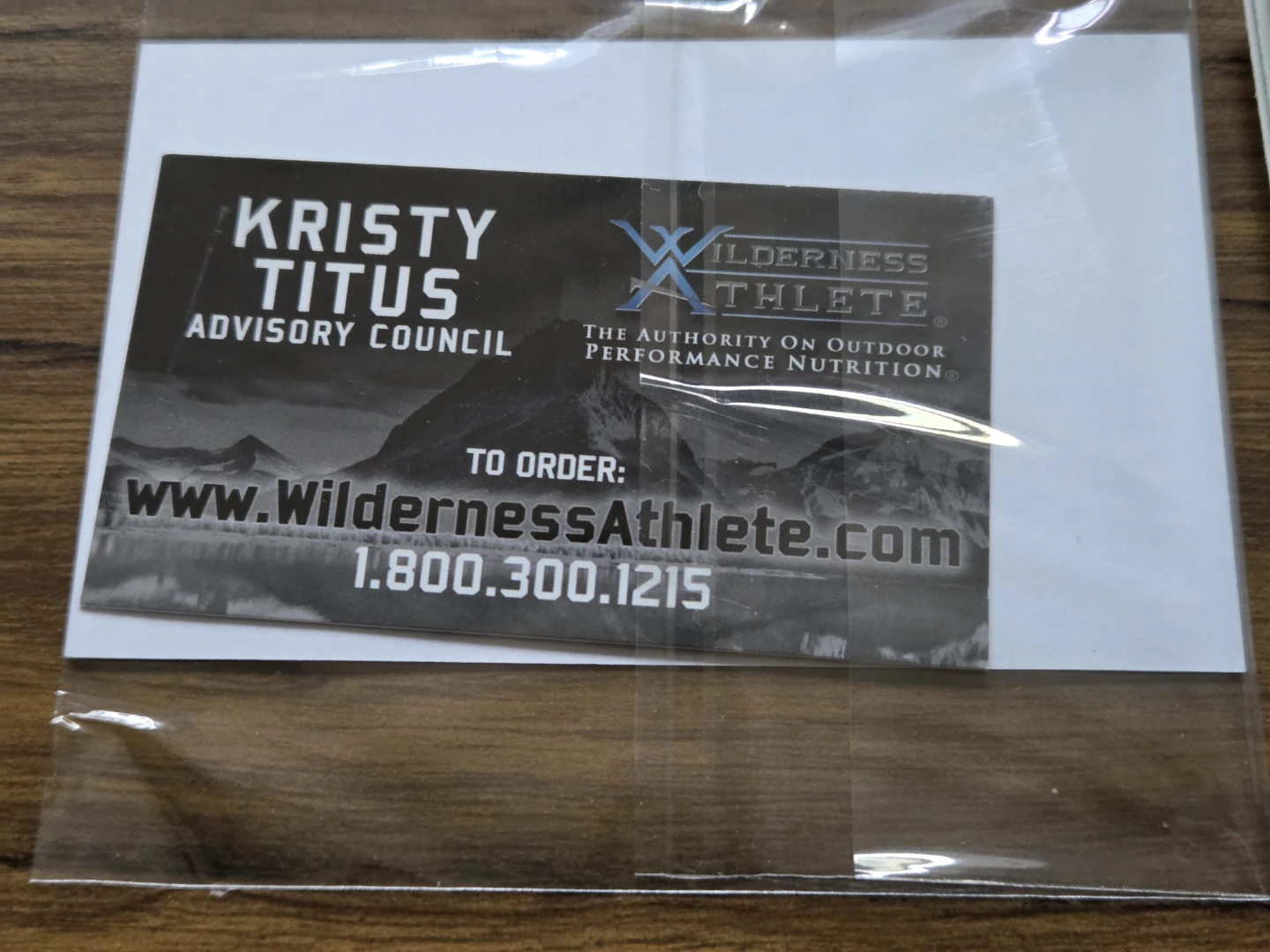 Autographed Kristy Titus Cabela's Ambassador Promo Card - photo 2