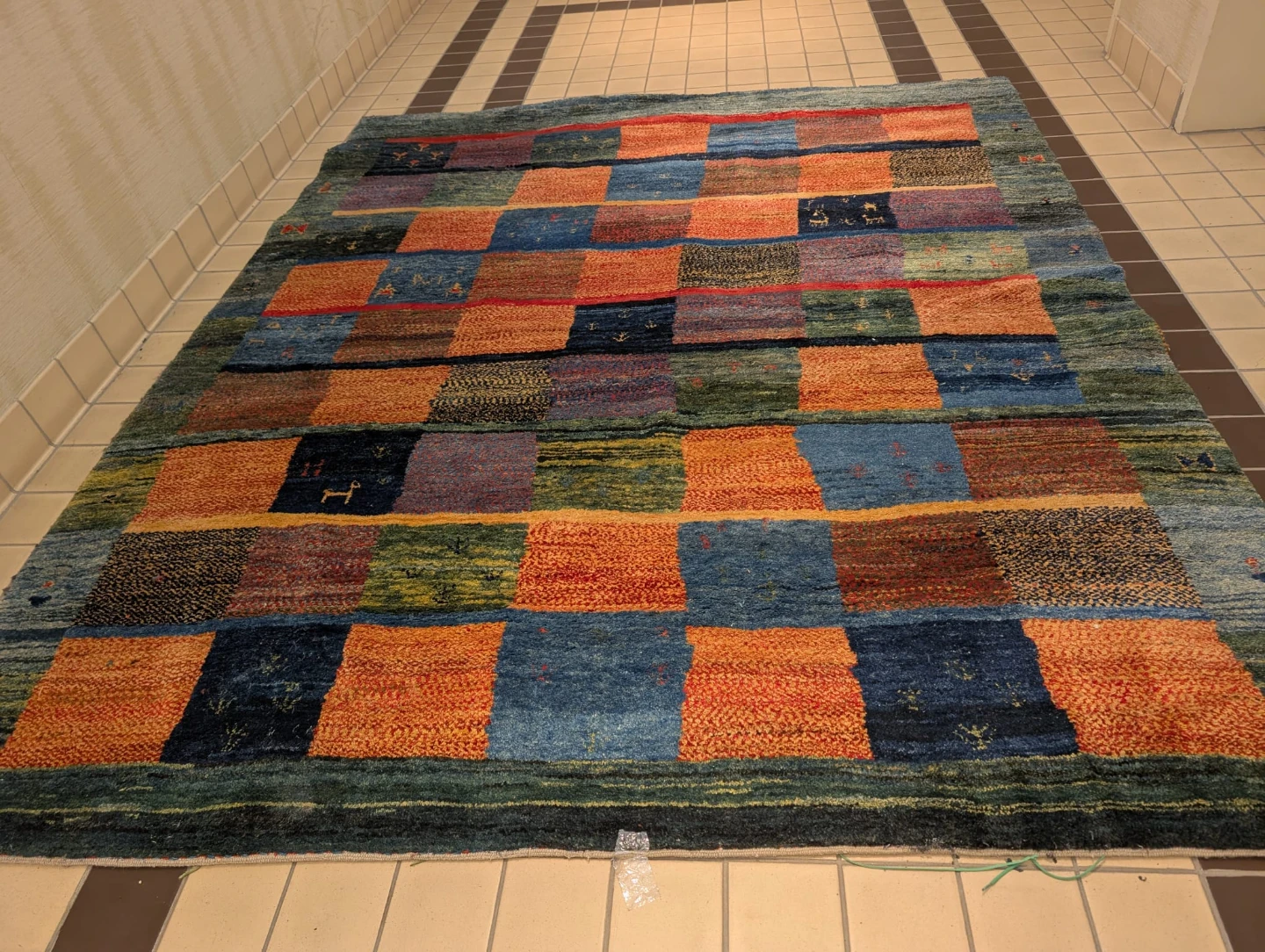 Area Rug - Colourful Geometric Pattern - photo 5
