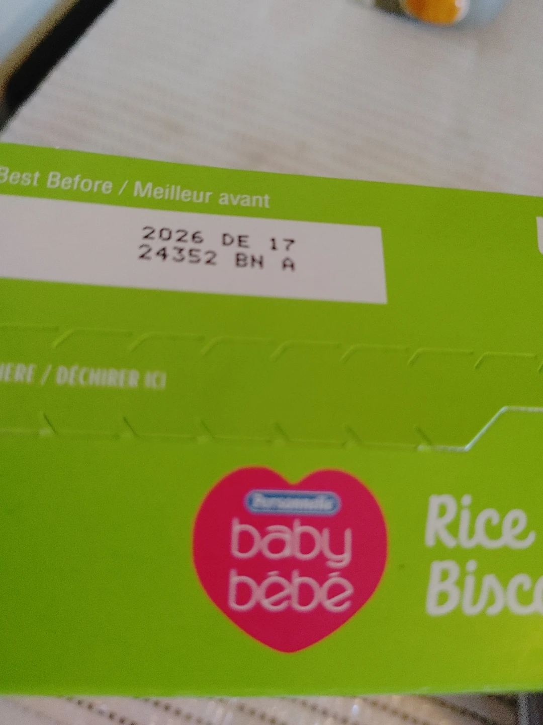 Personnelle Baby Banana Rice Rusks - 50g - photo 2