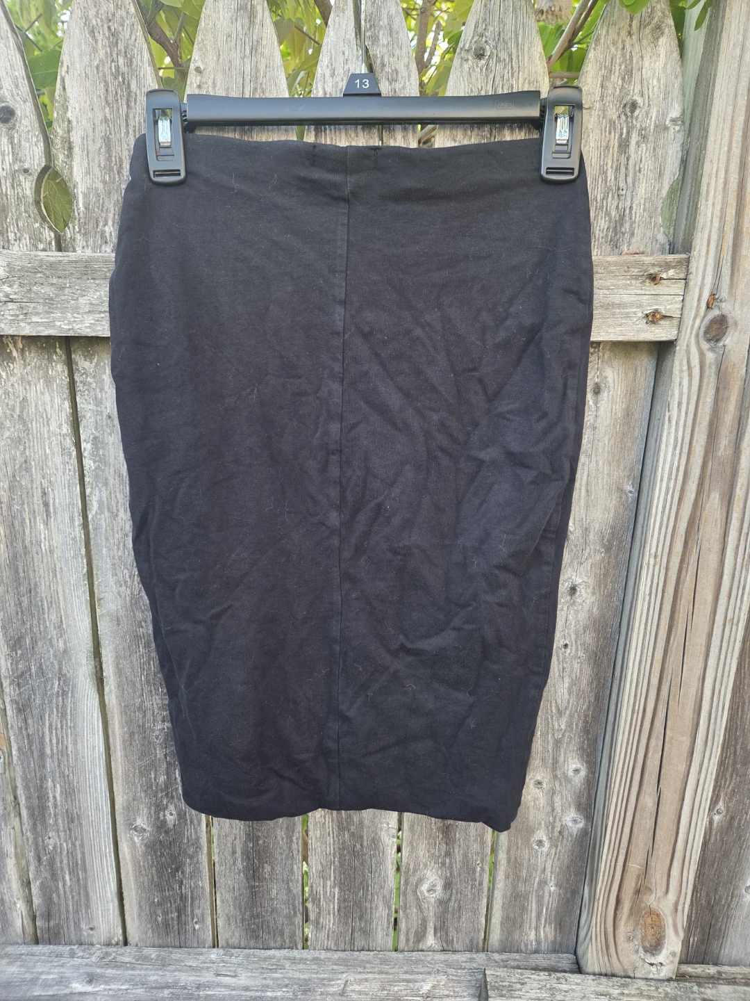 H&M Black Basic Pencil Skirt - XS - photo 3