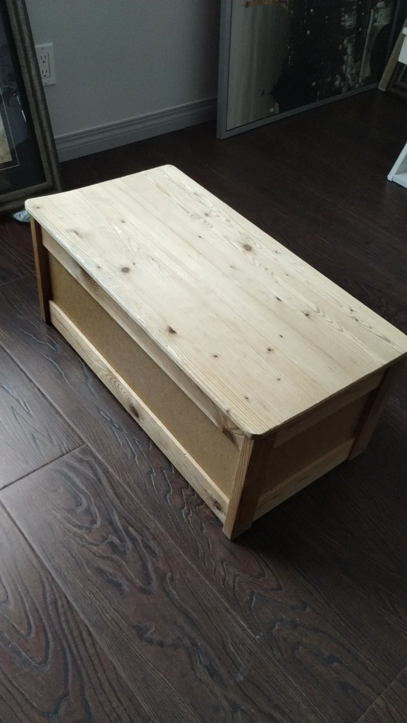 Wooden storage/toy box