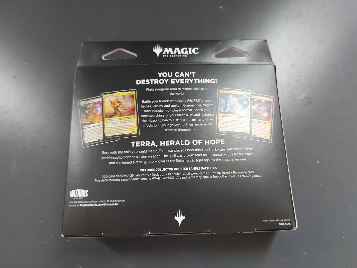 Magic The Gathering Final Fantasy VI Terra Commander Deck - photo 3