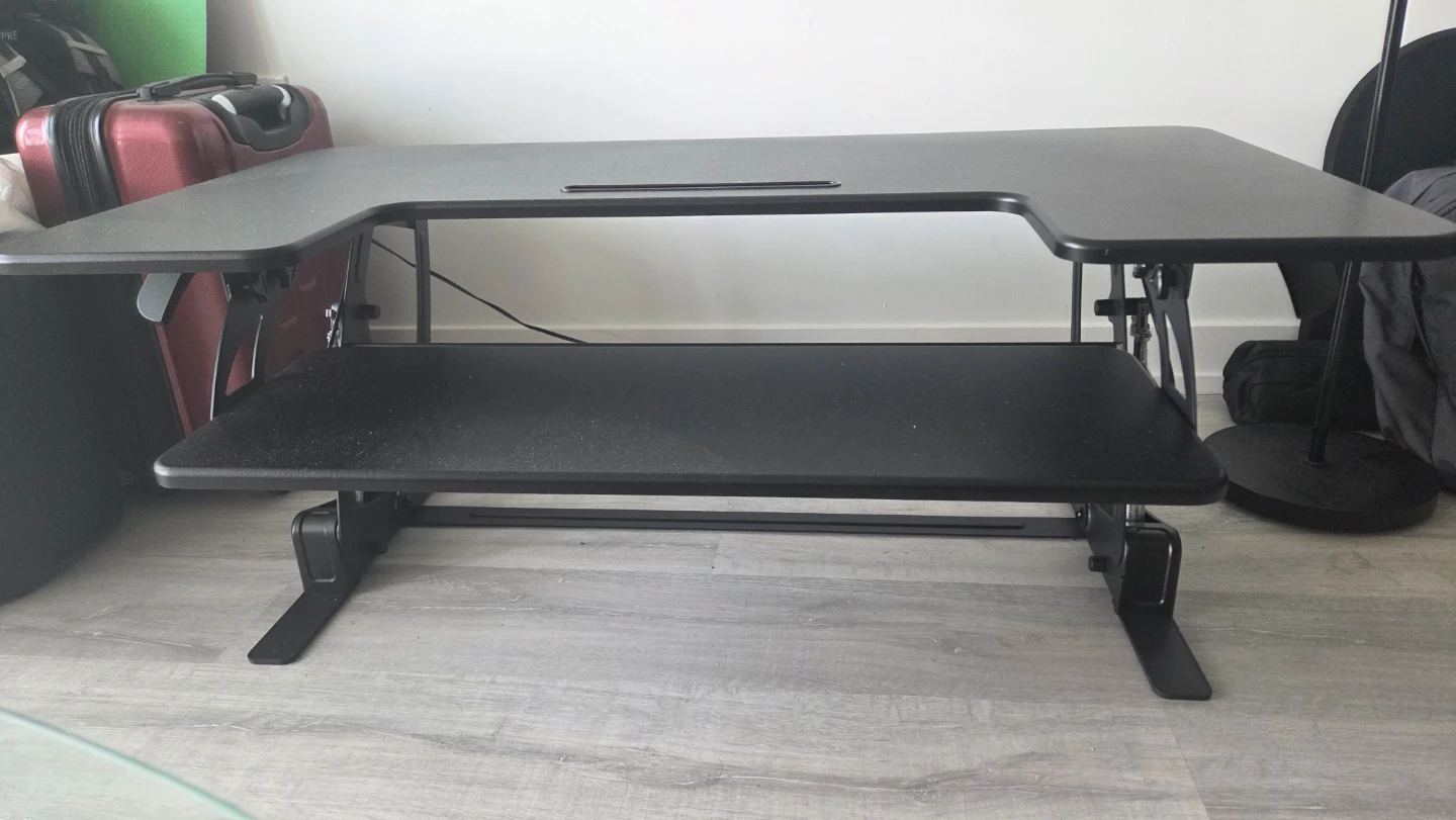 Black Standing Desk Converter - photo 2