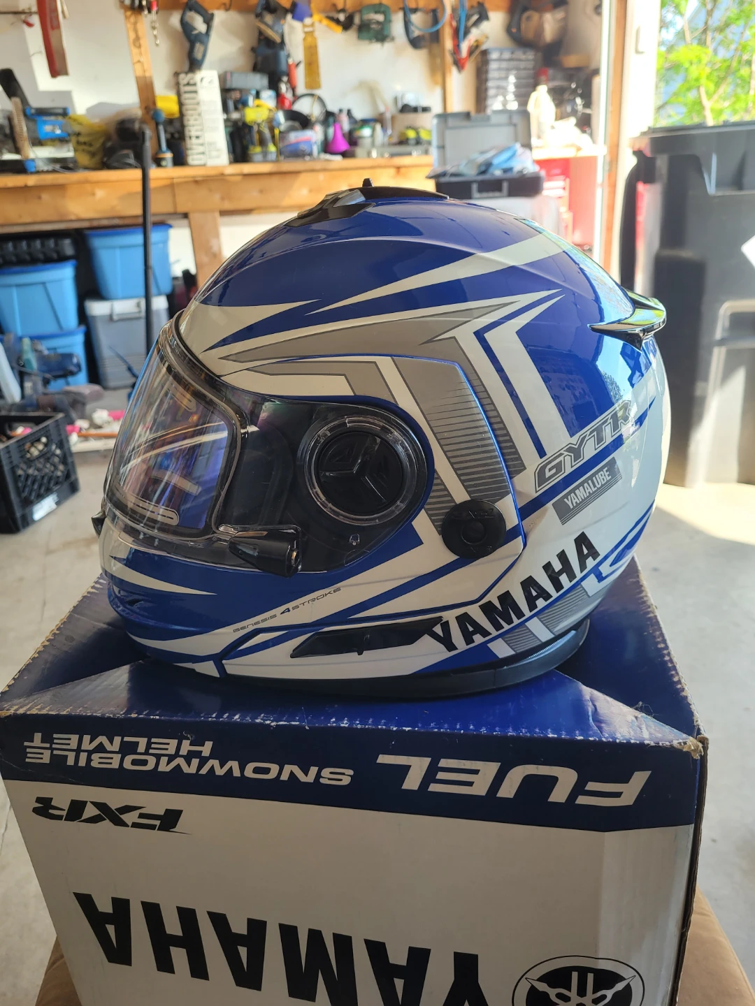 Yamaha SMB-15HFL-XX Snowmobile Helmet - photo 2