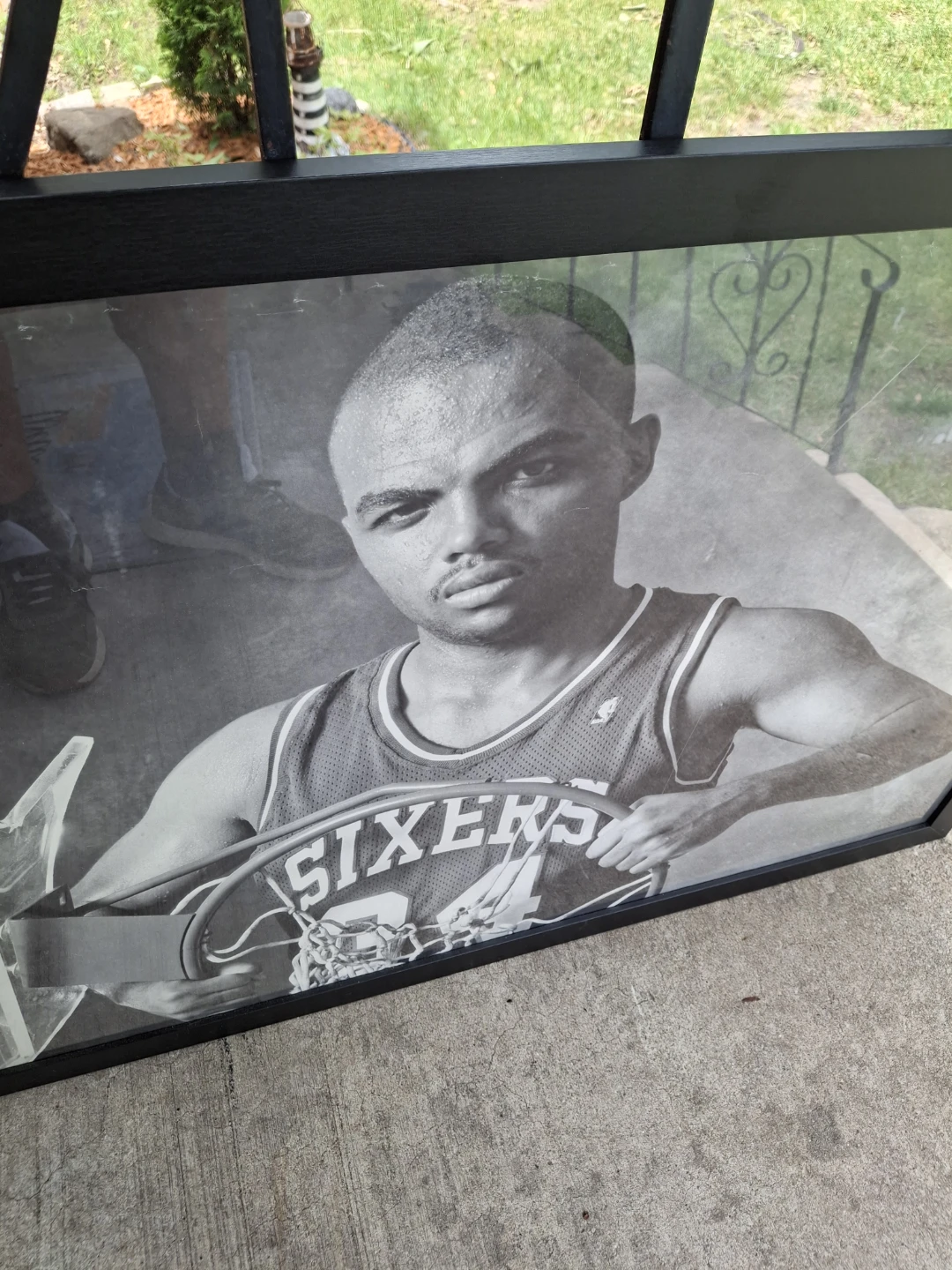 Charles Barkley "Iron Will" Framed Poster - photo 3