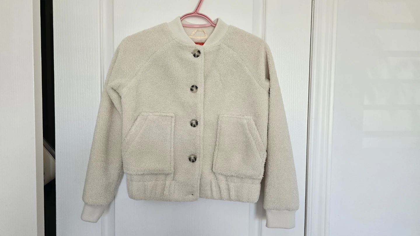 Kids sherpa Bomber Jacket 10-12Y