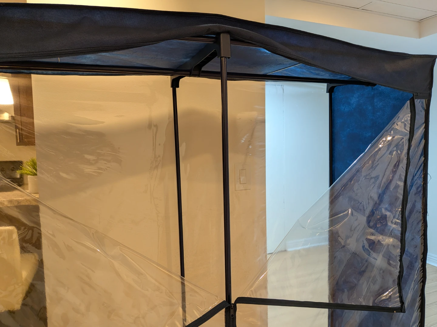 Portable Wardrobe Storage Closet - photo 2