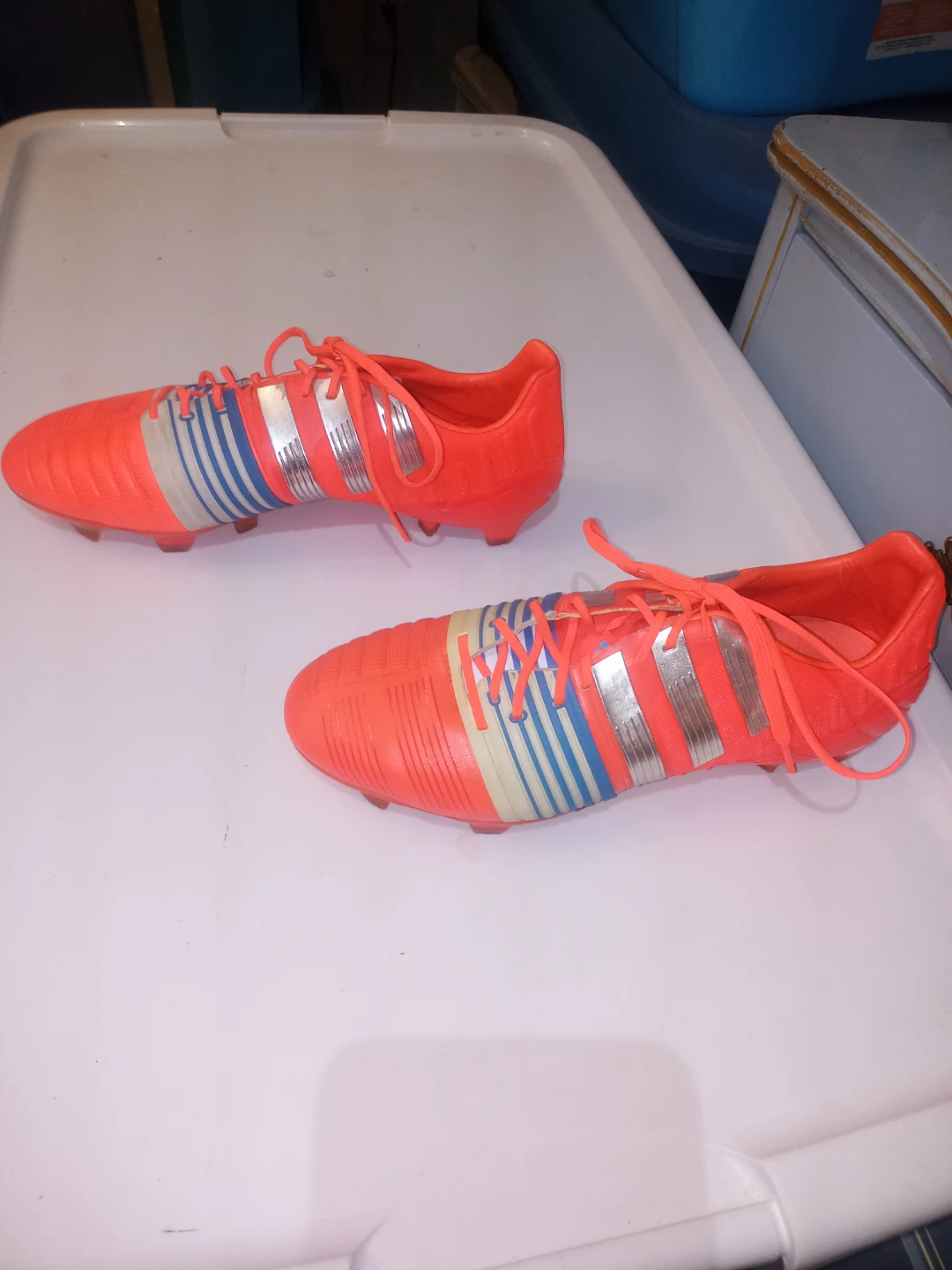 Adidas Nitrocharge 1.0 Soccer Cleats - Size 9