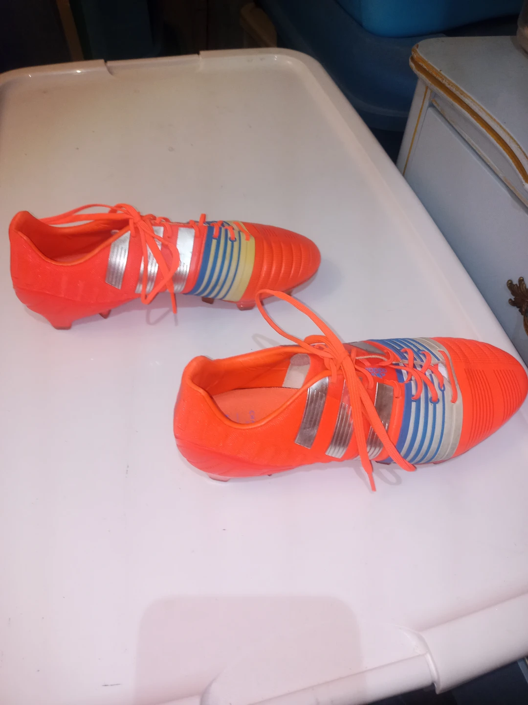 Adidas Nitrocharge 1.0 Soccer Cleats - Size 9 - photo 3