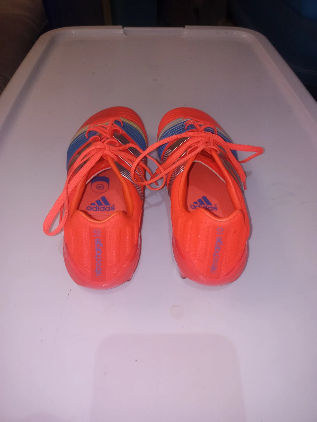 Adidas Nitrocharge 1.0 Soccer Cleats - Size 9 - photo 4