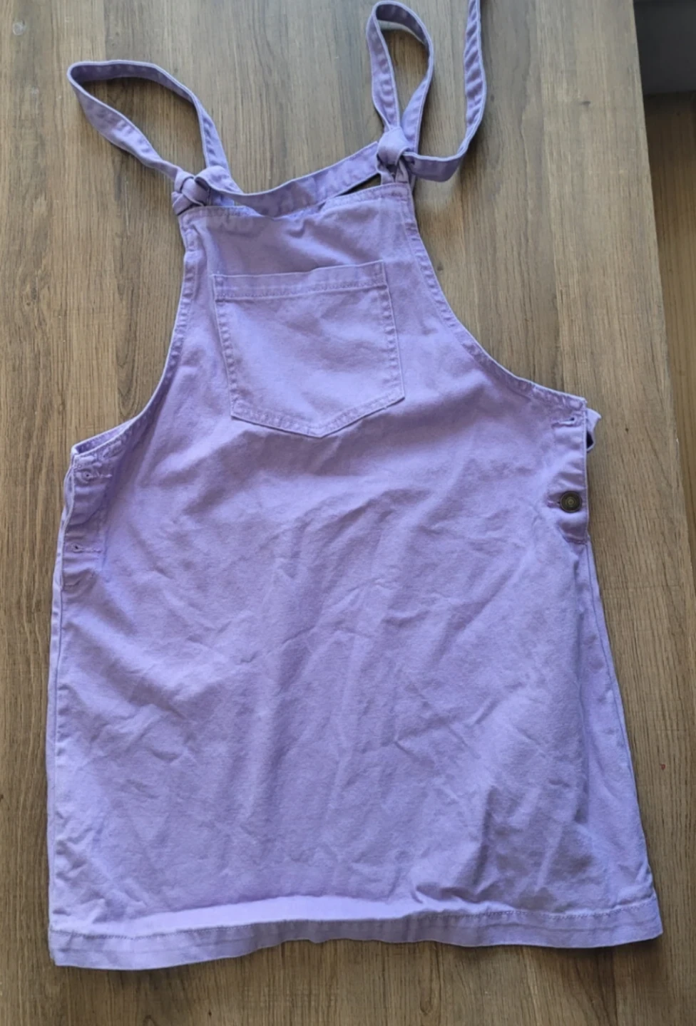 Forever 21 Purple Pinafore Dress - Size Medium - photo 2