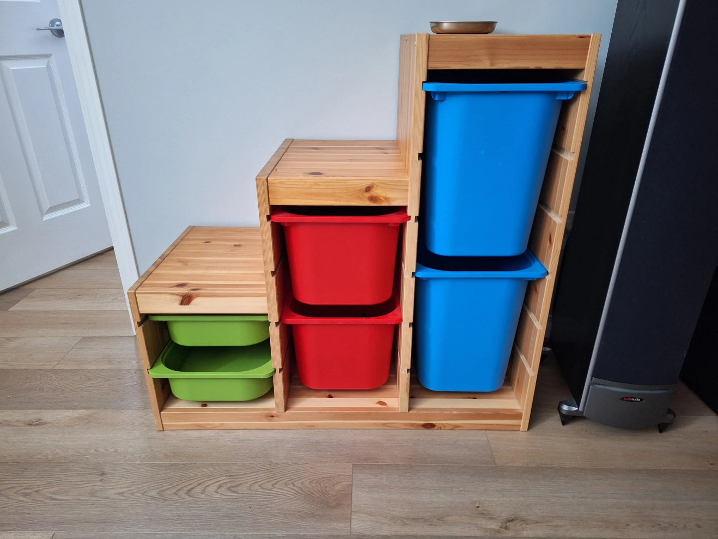 Ikea Trofast Storage with Bins